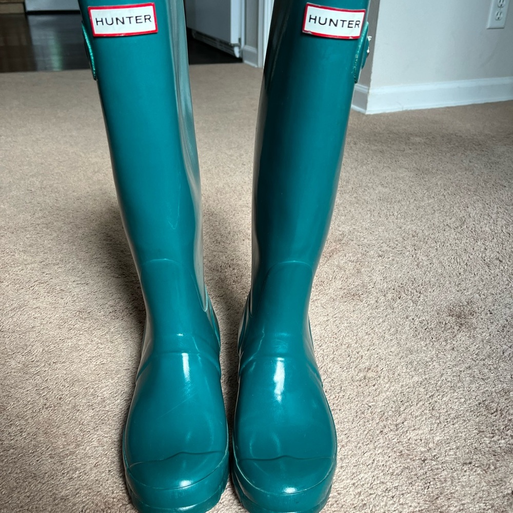 Hunter rain boots